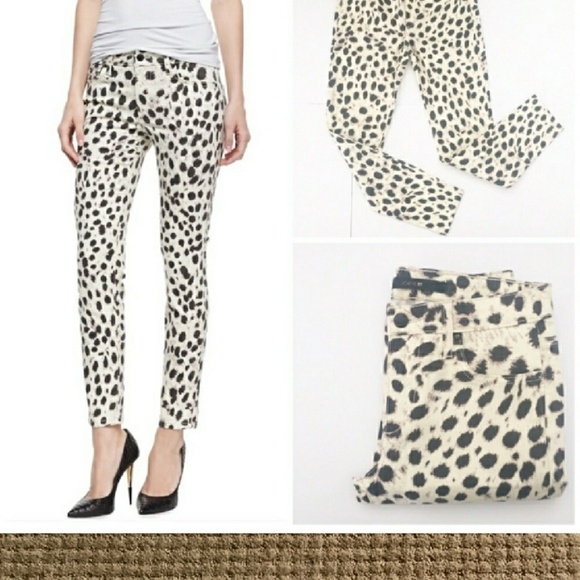 Joe's Jeans cheetah print jeans - Picture 1 of 7